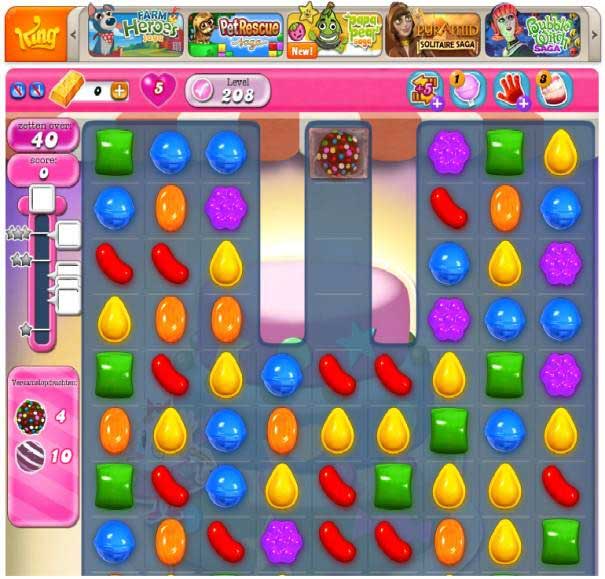 level 208 candy crush saga